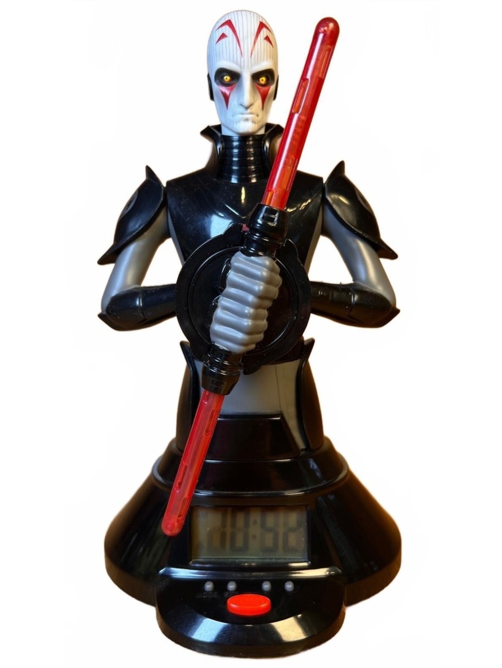 Star Wars Darth Malgus Electronic Alarm Clock with Lights and Sound